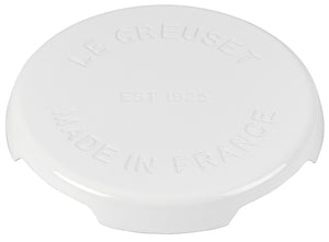 Le Creuset Enameled Cast Iron Signature Trivet, 8.8", White
