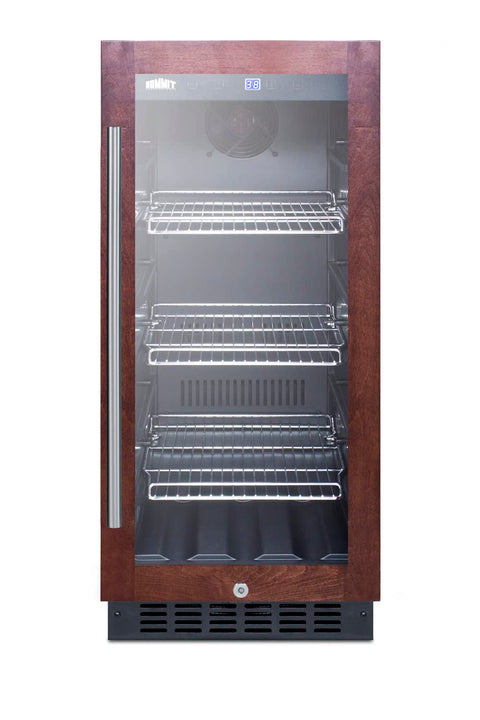 Summit SCR1536BGPNR Summit SCR1536BGPNR 15 Inch Wide Commercial Beverage Center with Professional Handle