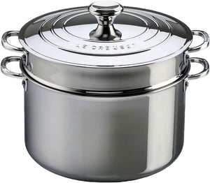 9 qt. Stockpot with Lid & Deep Colander Insert (10") 9 qt.
