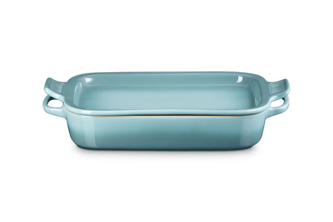 Rectangular Dish with Platter Lid - Sea Salt 14 3/4"x9"x2 1/2" (3 qt.)