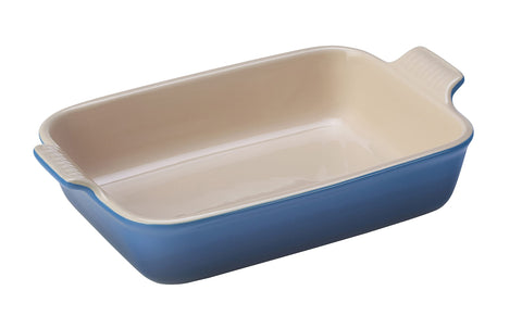 Le Creuset Stoneware Heritage Rectangular Dish, 2.5 qt. (10.5" x 7"), Marseille