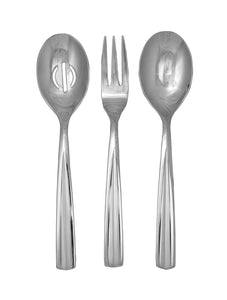 Ginkgo International Nico 3-Piece Stainless Steel Hostess Serving Set