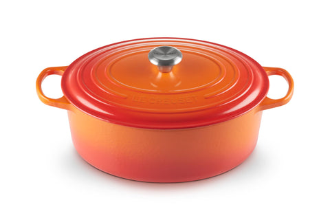 Signature Oval Dutch Oven - Flame 8 qt.