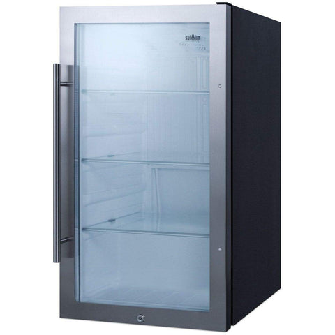 Summit 19” Beverage Center, Outdoor, Stainless Steel- SPR489OSADA