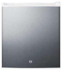 Summit Appliance FFAR25L7CSS Commercial 17" Wide Compact All-Refrigerator, Stainless Steel Exterior, Digital Thermostat, Factory-installed Lock, Automatic Defrost, LED Lighting, Adjustable Shelve
