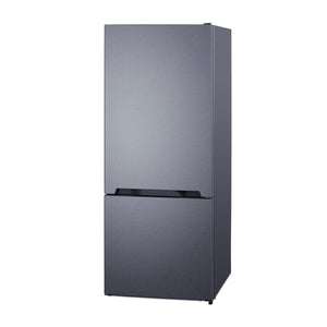 Summit 28" Bottom Freezer Refrigerator, Refrigerator- Freezer, With Ice Maker, Stainless Steel - FFBF154SSIMLHD (Left Handed Door Swing)