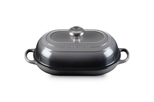 Le Creuset Enameled Cast Iron Signature Oval Bread Oven, 11.5 inch, Oyster
