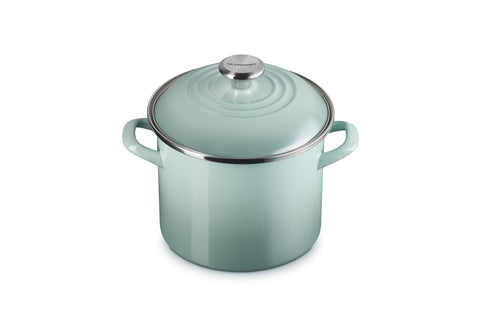 Classic Round Stockpot- 6qt Sea Salt