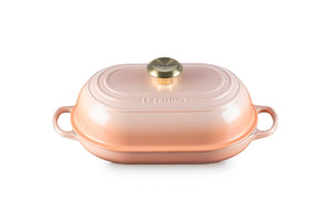 Le Creuset Enameled Cast Iron Signature Oval Bread Oven, 11.5 inch, Peche