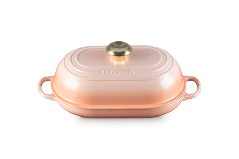 Le Creuset Enameled Cast Iron Signature Oval Bread Oven, 11.5 inch, Peche