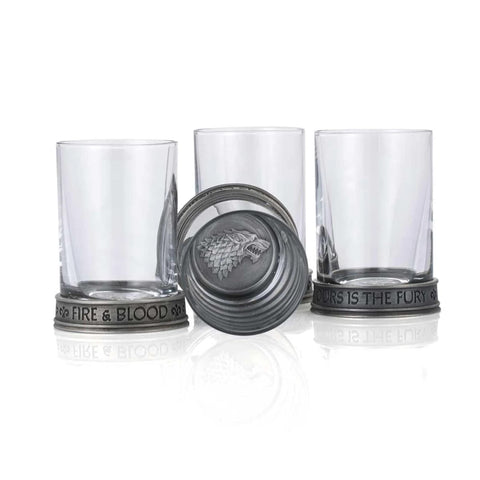 HOUSE SIGILS SHOT GLASSES s/4