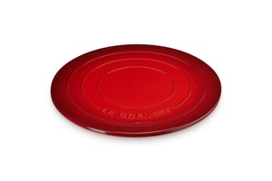 Le Creuset Stoneware Round Pizza Stone, 15 in., Cerise