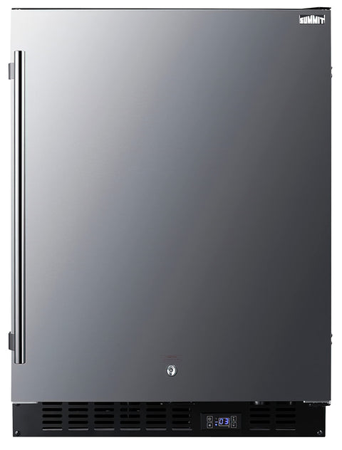 Summit 24" Built-in Freezer, Stainless Steel - ALFZ53