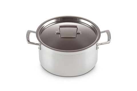 Classic Stainless Steel Stockpot 6.25 qt.