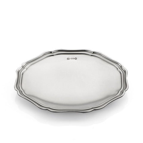 SCALLOPED VALET TRAY