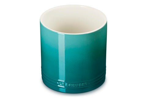 Le Creuset Stoneware Signature Utensil Crock, 2.7 qt., Riviera