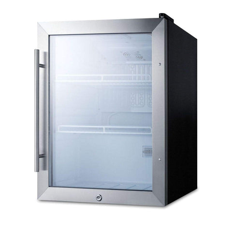 Summit 19” Outdoor Beverage Center, Stainless Steel & Glass- SPR314LOS