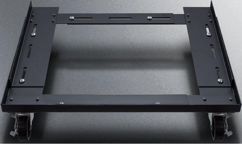 Summit Appliance DOLLYPHC Dolly with 4 3-Inch Casters - Stainless Steel; for Use with PureTherm Blanket Warmers; It Can Also Be Used with SCR1400W, SCR1401 and More Beverage Centers