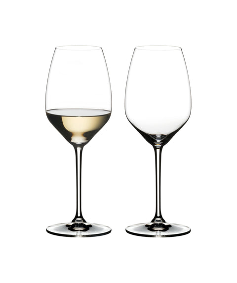 Riedel Extreme Riesling Wine Glasses, Crystal, Set of 2, Diamond-Shaped Bowls for New World White Wines 4441/15