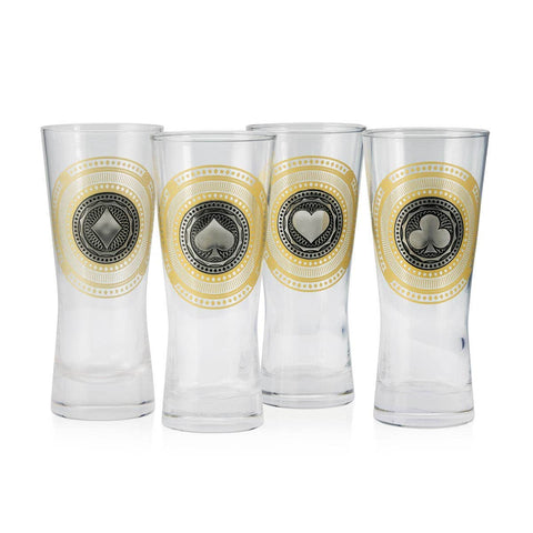 4 PILSNER SET