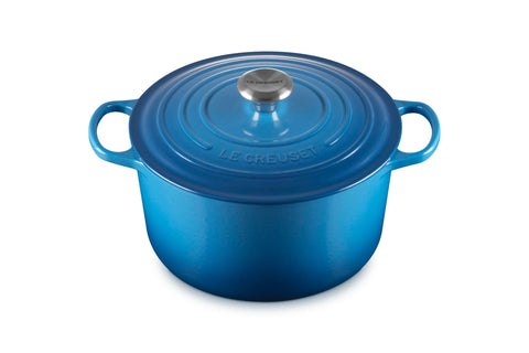 Le Creuset Enameled Cast Iron Signature Deep Round Oven, 6.5 qt., Marseille