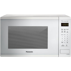 Panasonic Countertop Microwave Oven with Genius Sensor Cooking, Quick 30sec, Popcorn Button, Child Safety Lock and 1100 Watts of Cooking Power - NN-SU656W - 1.3 cu. ft (White)