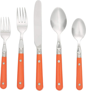 Ginkgo International Le Prix 20-Piece Stainless Steel Flatware place Setting