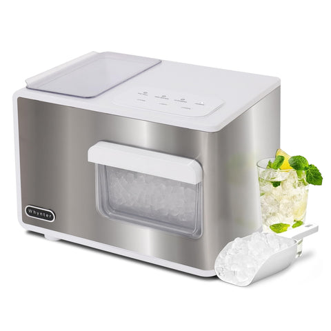 Whynter Nugget Ice Maker, 40 lb Per Day, Stainless Steel, IBX-388WS