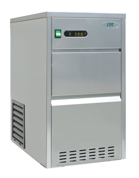 SPT IM-441C 44 lbs Automatic Stainless Steel Ice Maker, Silver