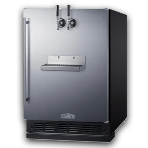 24 Inch Wide Front Tap Built-In Beer Kegerator