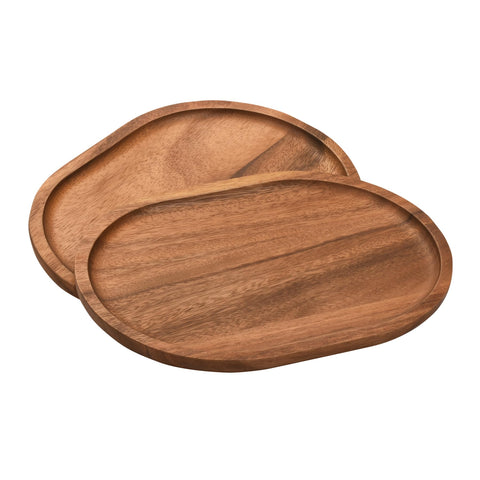 Oval Plates - Large Set of 2