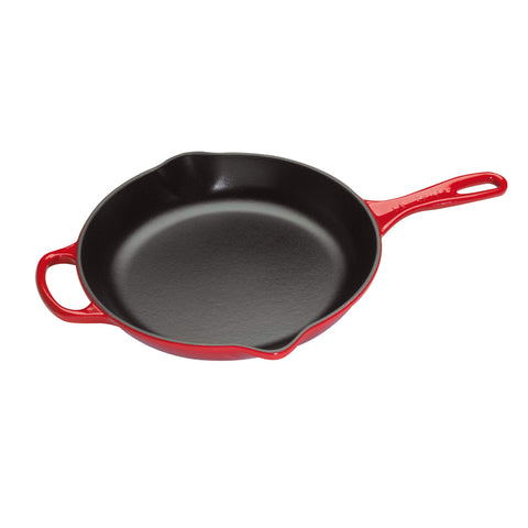 Cast Iron Signature Skillet Color: Cherry, Size: 9" Diameter