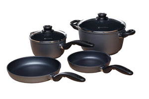 Swiss Diamond HD Classic Nonstick 6-Piece Cookware Set