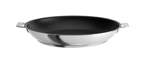 Cristel Strate P26QLE Fryingpan, 10", Silver