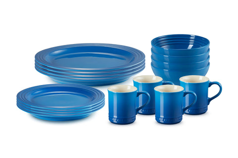 Le Creuset Stoneware Dinnerware Set, 16 pc., Marseille