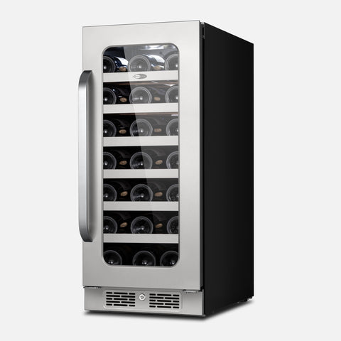 Whynter 15" Undercounter Wine Refrigerator, 33 Bottle, BSR-033SW