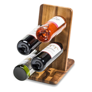Kalmar Home Floating Wine Bottle Holder - 4 Bottle