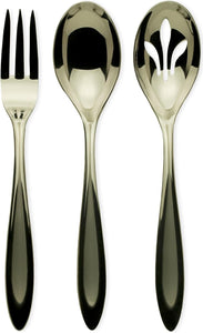 Ginkgo International Fontur 3-Piece Stainless Steel Hostess Serving Set