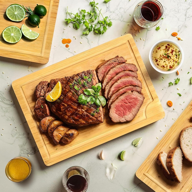Bamboo Cutting Board Set