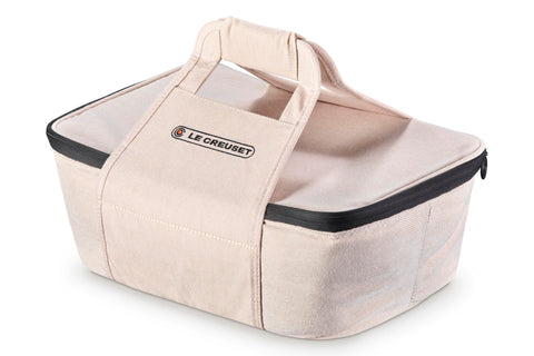 Le Creuset Heritage Rectangular Bakeware Tote Bag, Ecru