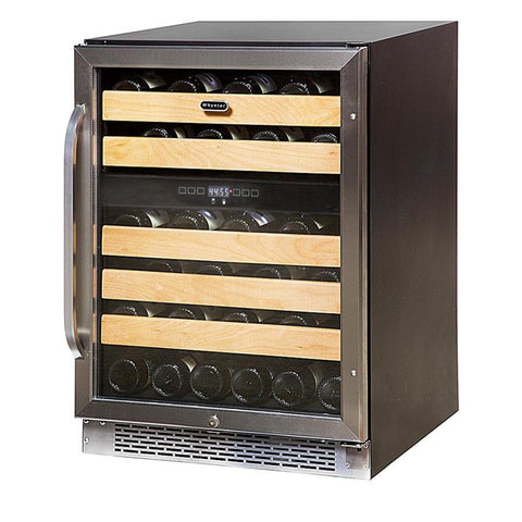 Whynter BWR-461DZ Dual Zone Built-In Wine Refrigerator, 46-Bottle
