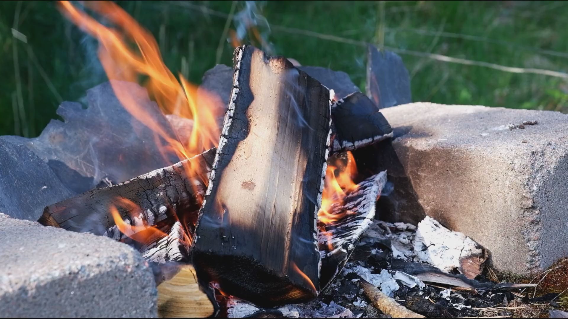 Crucible Cookware cast iron over the fire