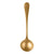 Mepra Vintage Oro Ladle – 29.5 Polished Gold Finish, Dishwasher Safe Cutlery for Fine Dining