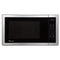 Magic Chef 1000 Watt Compact Small Microwave Oven, Silver