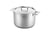 Mepra Attiva Deep Pot with Lid, 20 cm, Pewter Finish, Dishwasher Safe Cookware