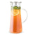 Pinky Up Charlie Glass Iced Tea Carafe, Loose Leaf Tea Accessories, Iced Tea Beverage Brewer, 1.5 liter Capacity