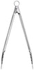 Cuisipro Stainless Steel Locking Tongs 16-Inch white