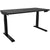 Hanover Electric Sit or Stand Desk with Adjustable Heights, Black, Black