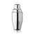 True Contour Cocktail Shaker, 18 oz Stainless Steel Cobbler Shaker With Cap And Strainer - Drink Shakers for Cocktails and Liquor
