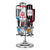 Final Touch 6 Bottle Rotating Liquor Dispenser / Bar Caddy (FTA1816)